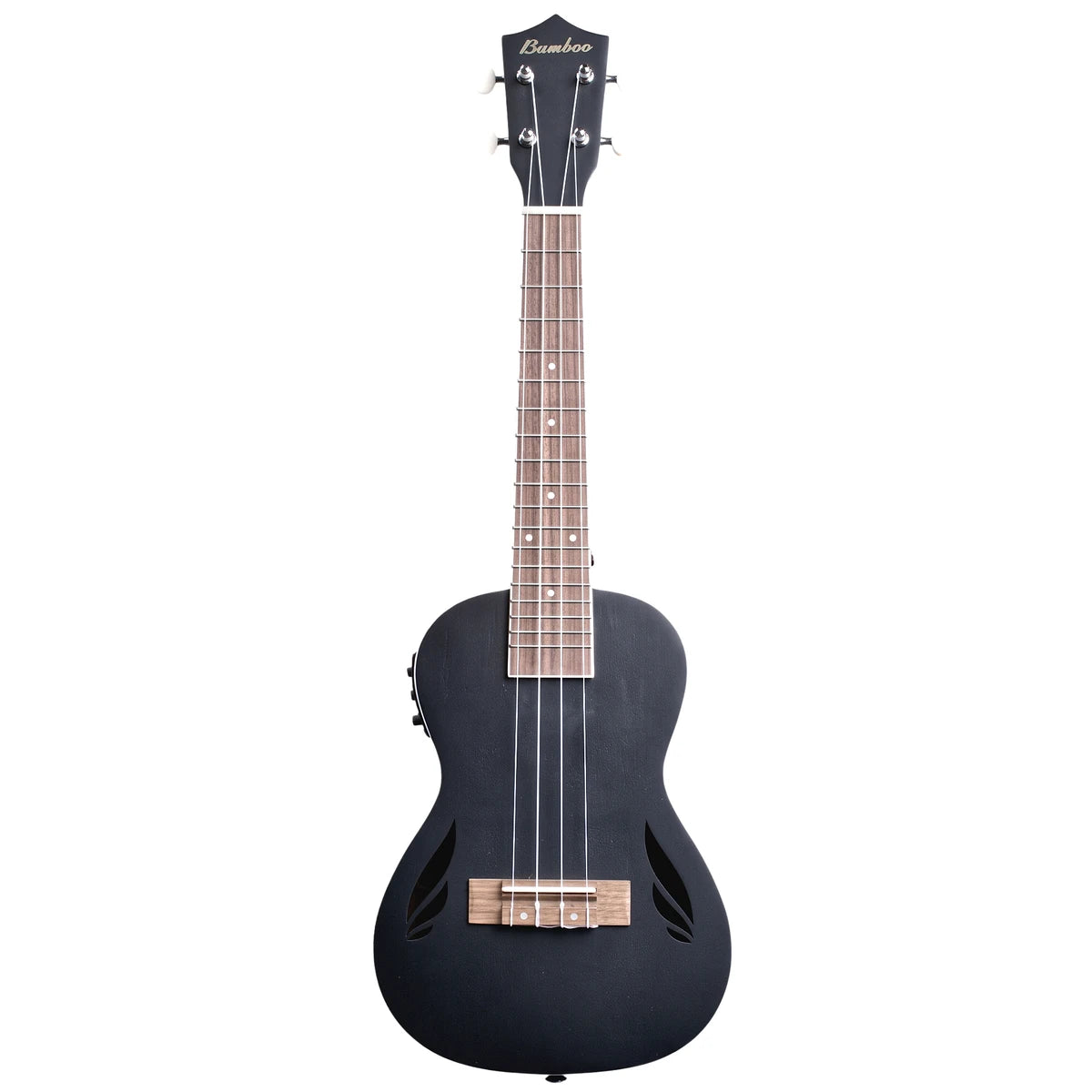 Ukelele Tenor Bamboo U-26-VIO-BK-Q-N New Violin Ecualizador De 3 Bandas Con Funda