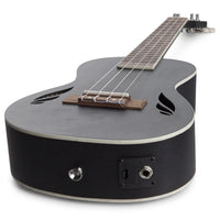 Thumbnail for Ukelele Tenor Bamboo U-26-VIO-BK-Q-N New Violin Ecualizador De 3 Bandas Con Funda