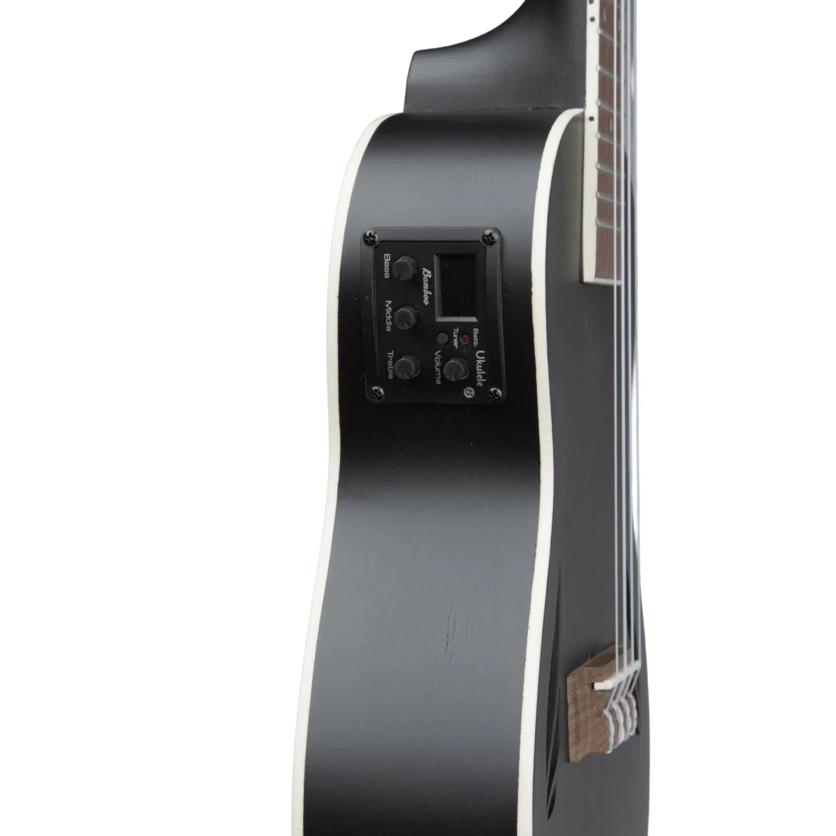 Ukelele Tenor Bamboo U-26-VIO-BK-Q-N New Violin Ecualizador De 3 Bandas Con Funda