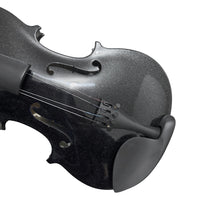 Thumbnail for Violin Bamboo UV-L-44-BK Negro 4/4 Brillante Con Arco Brea Y Estuche