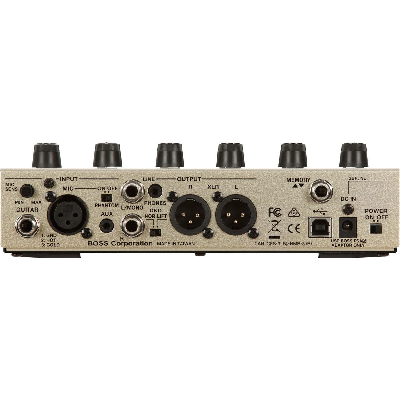 Procesador Boss Ve-8 De Efecto Para Voz Y Guitarra