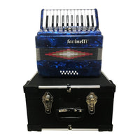 Thumbnail for Acordeon Farinelli 25 Teclas 12 Bajos Azul, 1302a