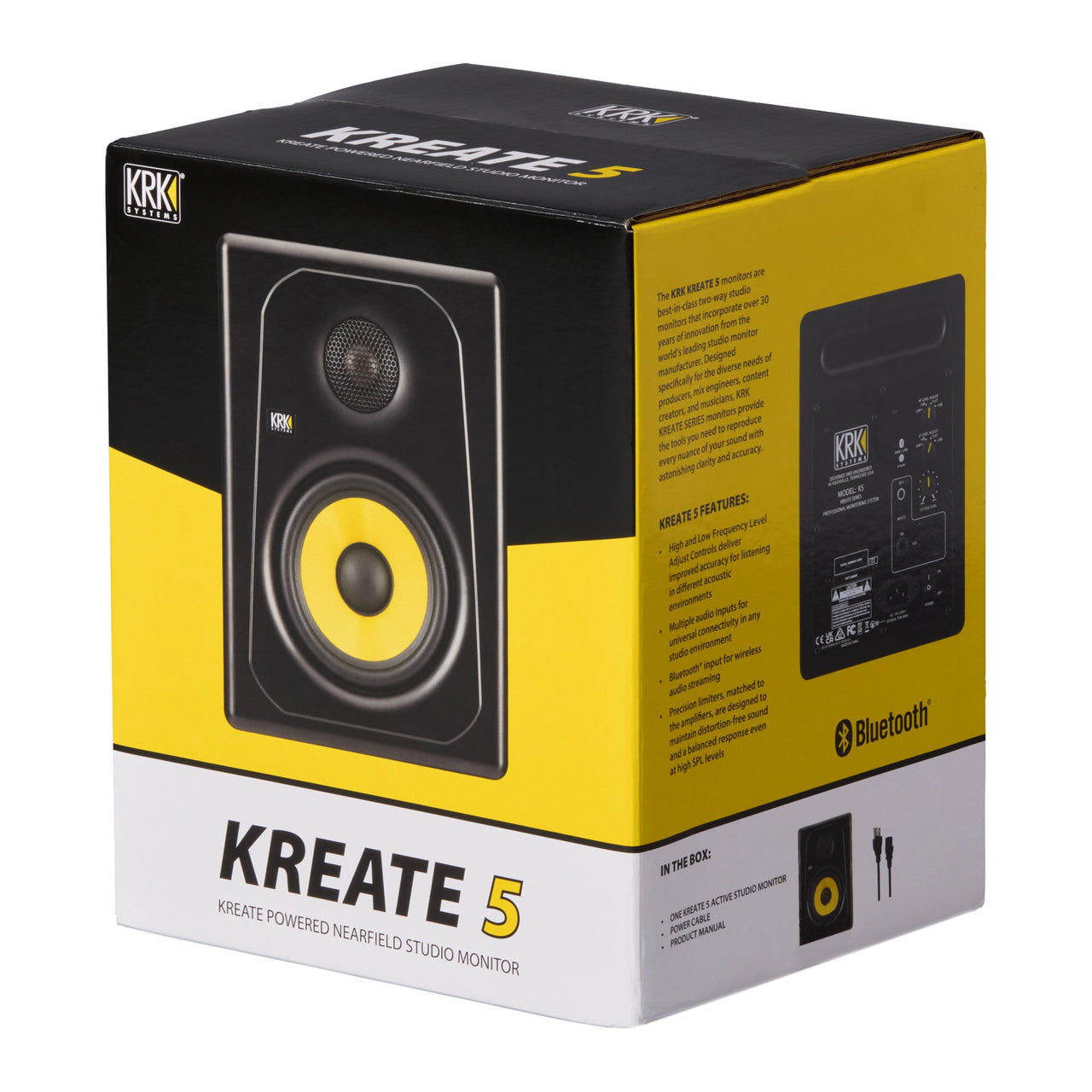 Monitor De Estudio Krk Kreate K5-na De Grabacion 5 Pulgadas