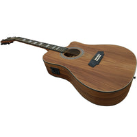 Thumbnail for Guitarra Electroacustica Bamboo Ga-4012-koa-pro-q Con Funda 12 Cuerdas