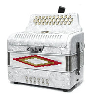 Thumbnail for Acordeon Century C3012faw Fa Blanco 31 Botones 12  Bajos