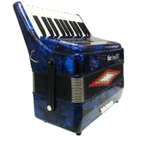 Thumbnail for Acordeon Farinelli 25 Teclas 12 Bajos Azul, 1302a
