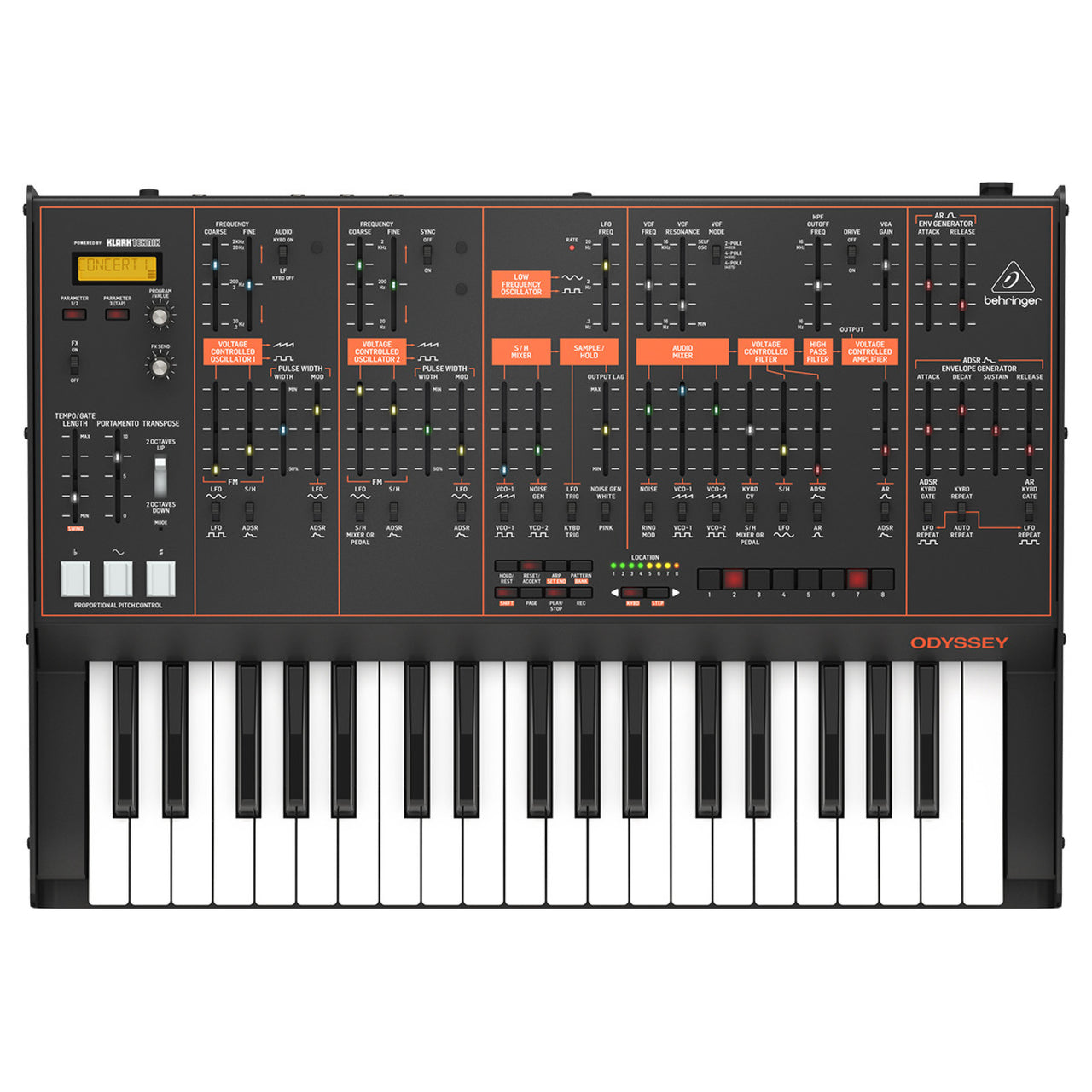 Sintetizador Behringer Odyssey Color Negro Analogo 3730