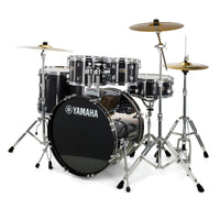 Thumbnail for BATERIA ACUSTICA YAMAHA RYDEEN BLACK GLITTER C/PLAT. RDP2F5BLGCYMST