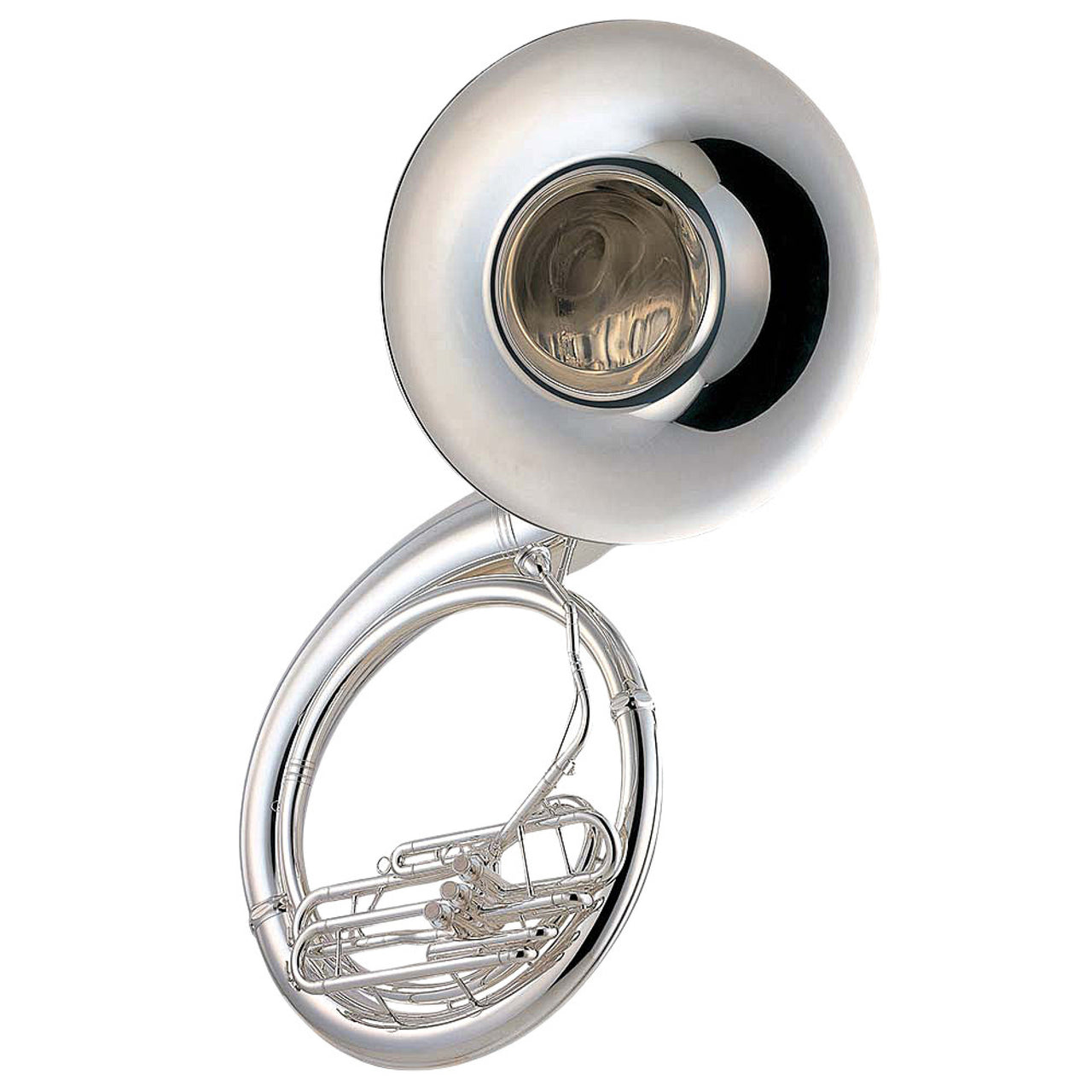 Sousafon Yamaha Ysh411s Plateado En Bbb
