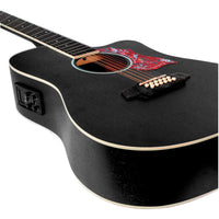Thumbnail for GUITARRA ELECTROACUSTICA BAMBOO 12 CDAS.C/FUNDA, GA-4012-MAHOGANY-BK-Q
