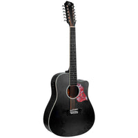 Thumbnail for GUITARRA ELECTROACUSTICA BAMBOO 12 CDAS.C/FUNDA, GA-4012-MAHOGANY-BK-Q
