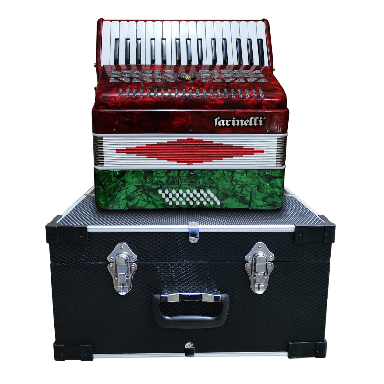 Acordeon Farinelli 32 Teclas 32 Bajos Bandera, 1306-1b