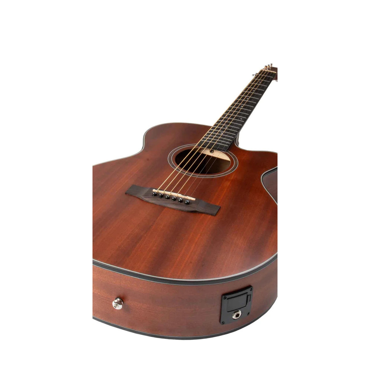 Guitarra Electroacustica Bamboo Mahogany 40", Ga-40-mahogany-q-ar