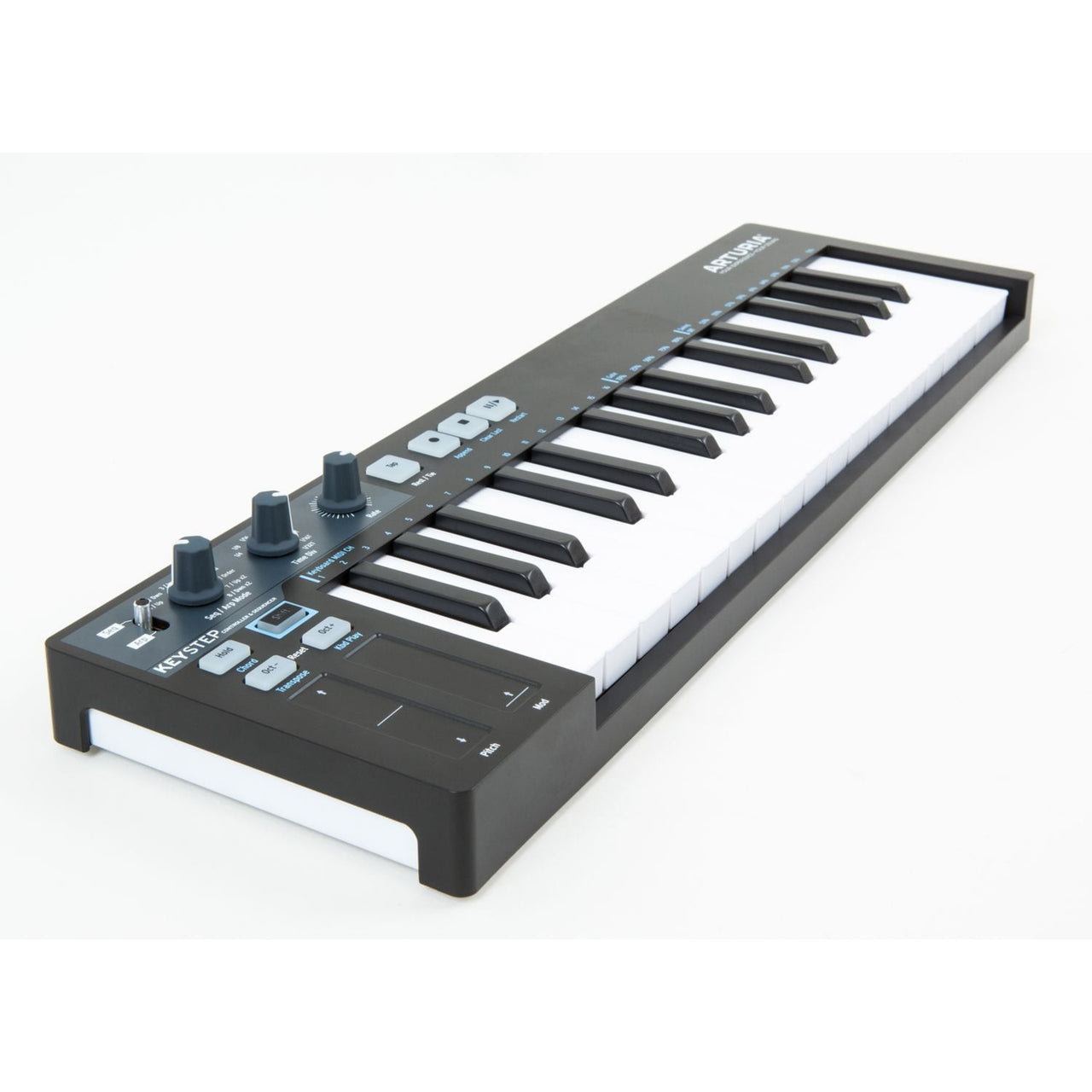 Controlador Secuenciador Arturia Midi Usb Keystep Black