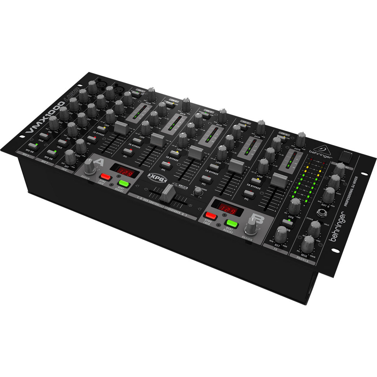 Mezcladora Behringer Vmx1000usb De Rack Profesional Dj