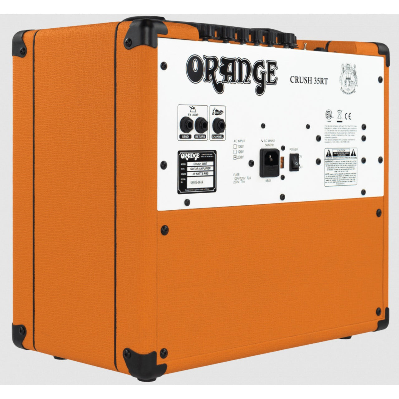 Amplificador Orange Crush 35rt Para Guitarra Crush 35w