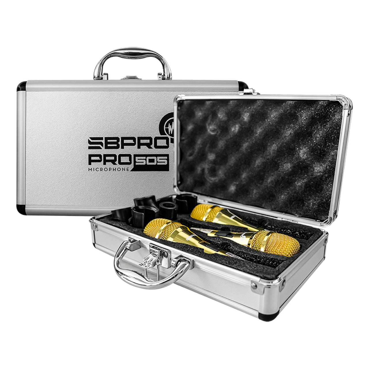 Microfono Super Bright Pro-505s Alambrico 16khz 3 Piezas