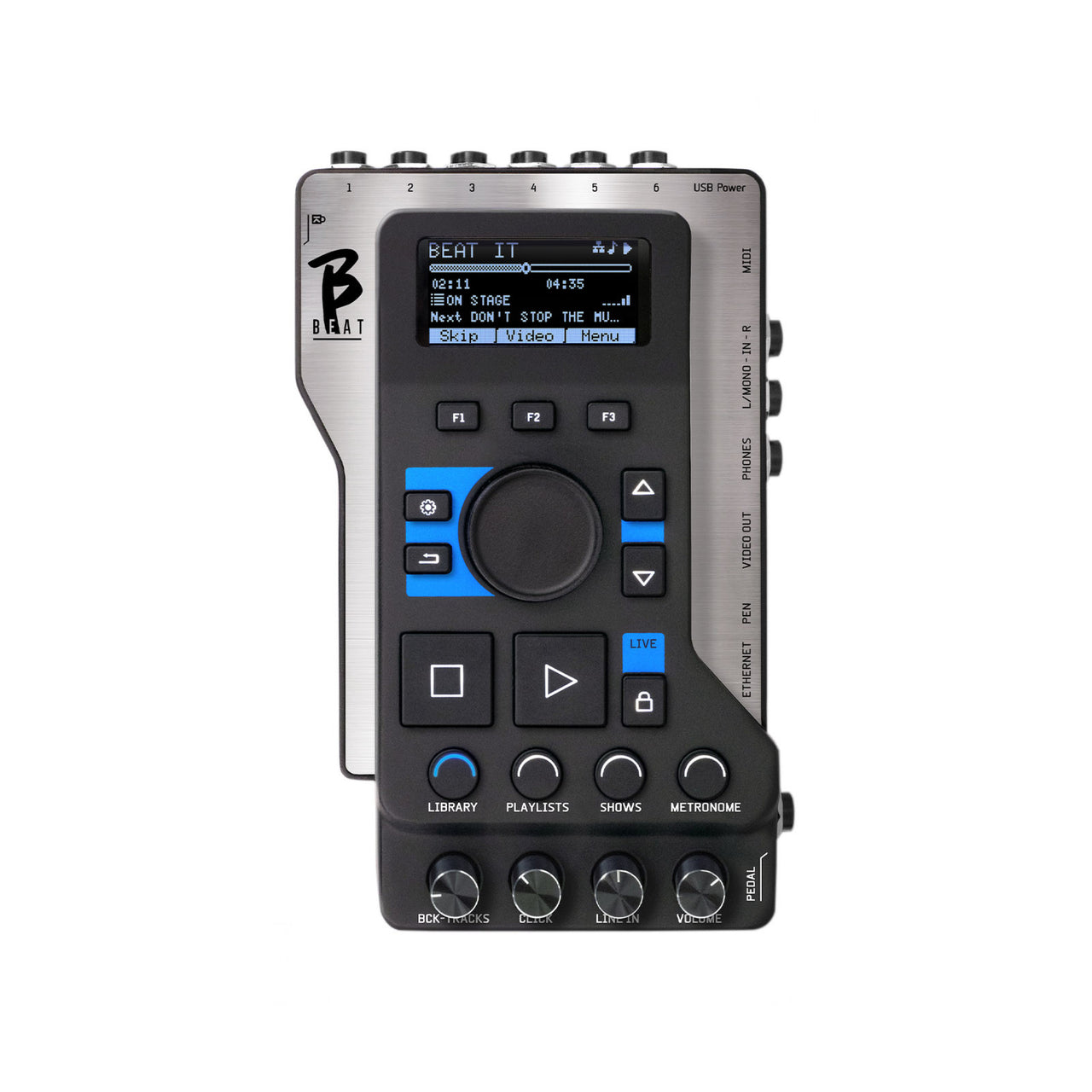 Secuenciador 16 pistas B_beat32g Mono 8 Estéreo