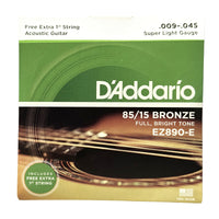 Thumbnail for Encordadura Daddario P/guitarra Acustica 85/15 Bronze, Ez890-e