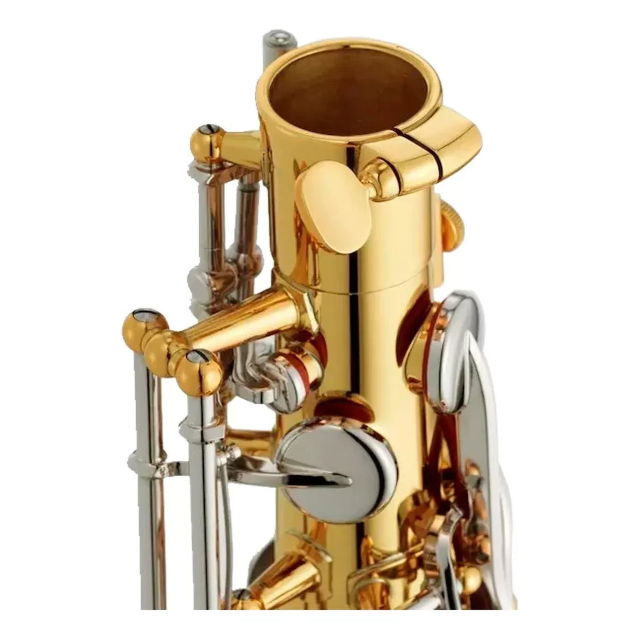 Sax Tenor Yamaha Estandar Laqueada C/Llaves Niqueladas, Yts-26