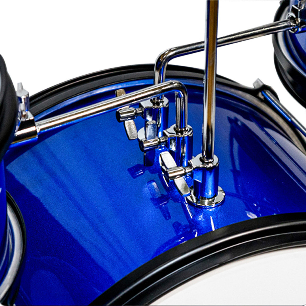 Bateria Century Kinder Cnbt054 Set De 3 Piezas Azul Metalico