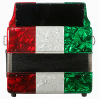 Thumbnail for Acordeon Moretti  Verona Fbbeb 31 Botones En Fa 12 Bajos Bandera