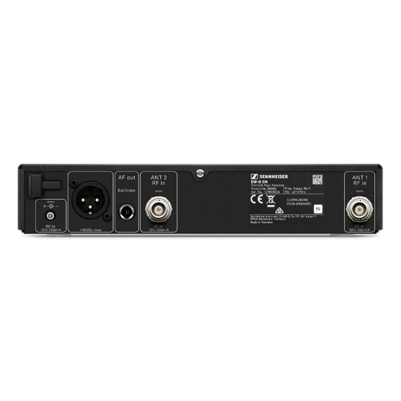Microfono Sennheiser Ew-d ME2/835-s Inalambrico Color Negro