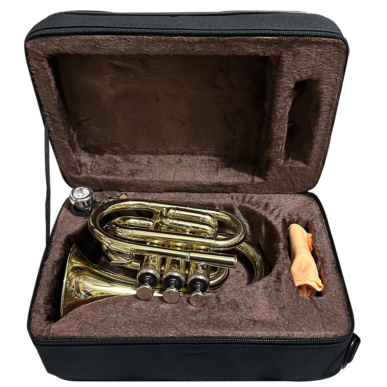 Trompeta Pocket Martinz Mwtr10l Sib Laqueada Con Estuche