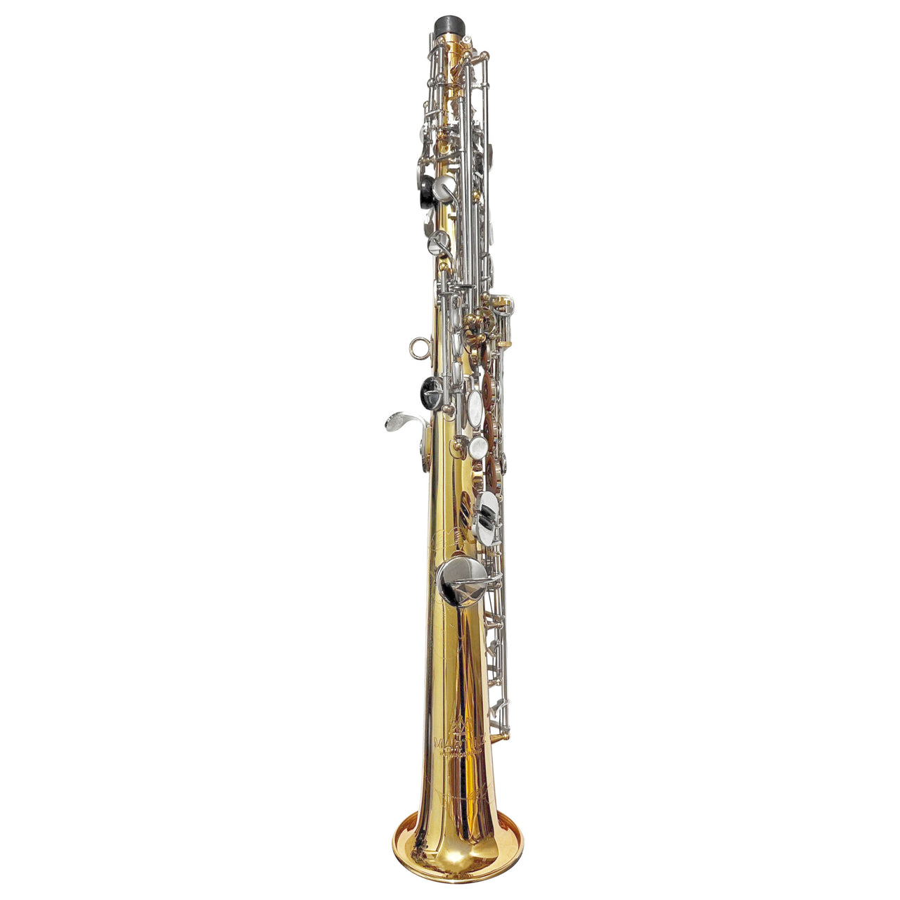 Saxofon Soprano Recto Martinz Sib Laqueado Llaves Niqueladas, Mwsxs02l