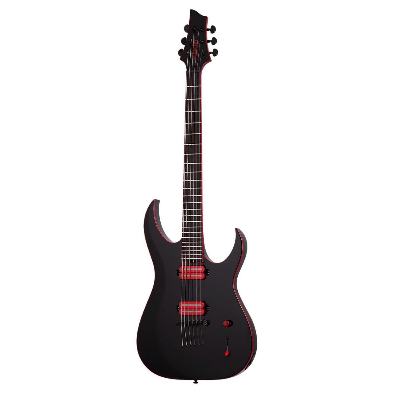 Guitarra Electrica Schecter Sunset-6 Push-Pull Voice #2 Rojo/Negro