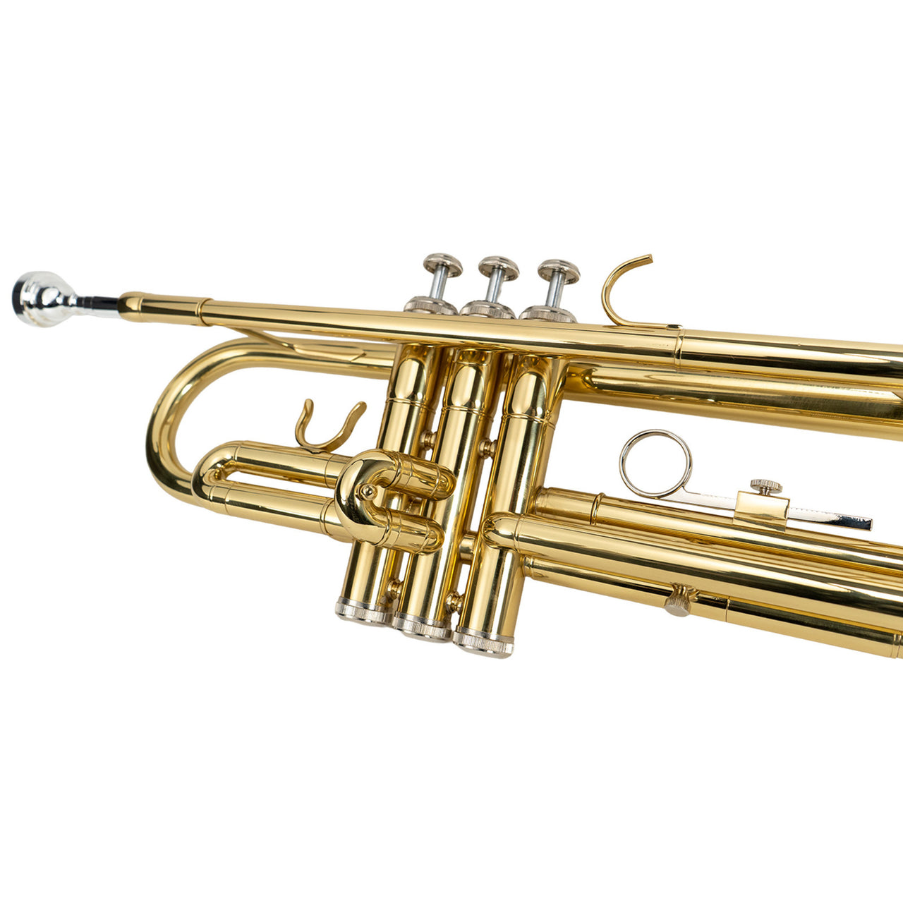 Trompeta Benjamin Adams TP100 Bb Dorada Con Estuche