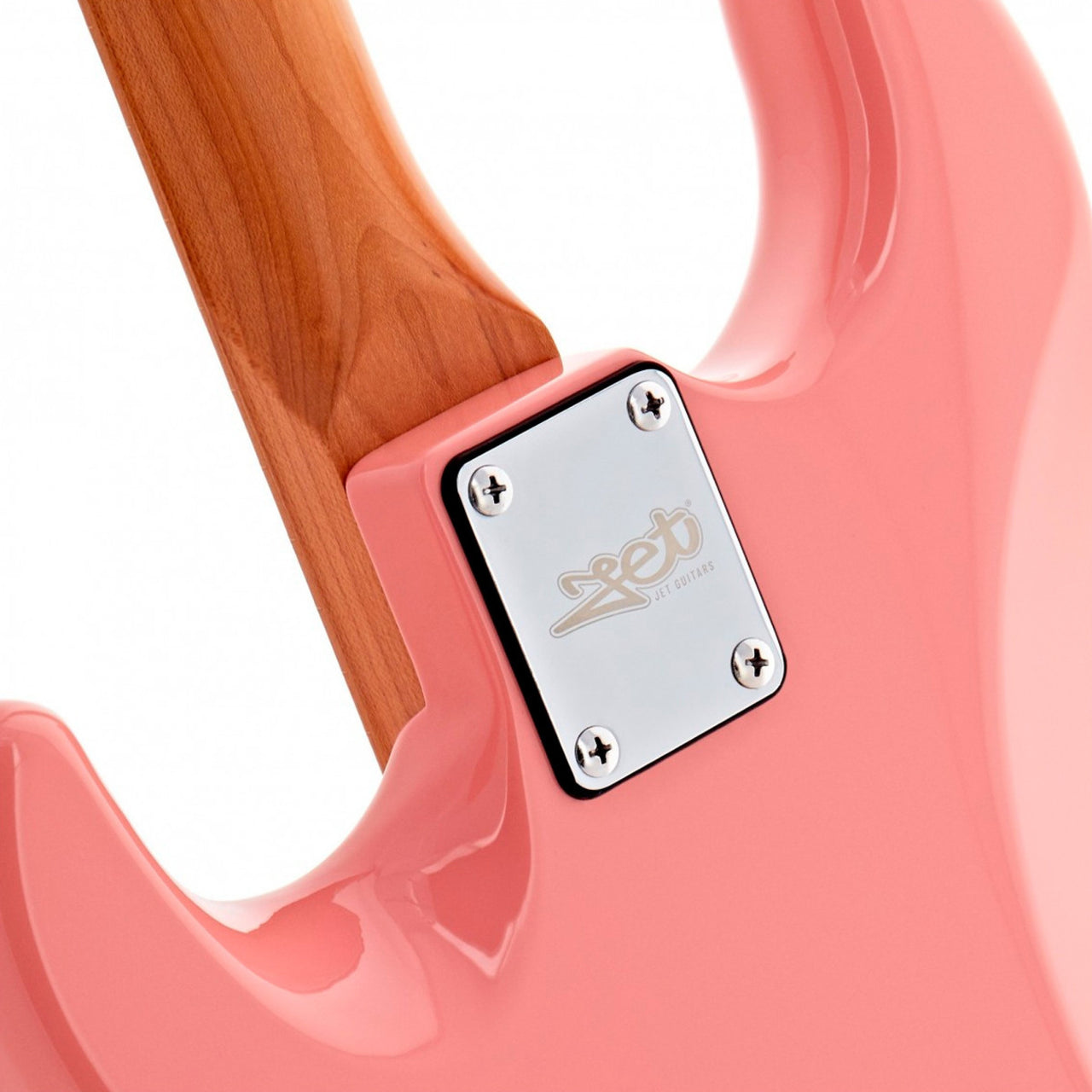 Guitarra Jet Guitars Electrica Js300, Burgundy Pink