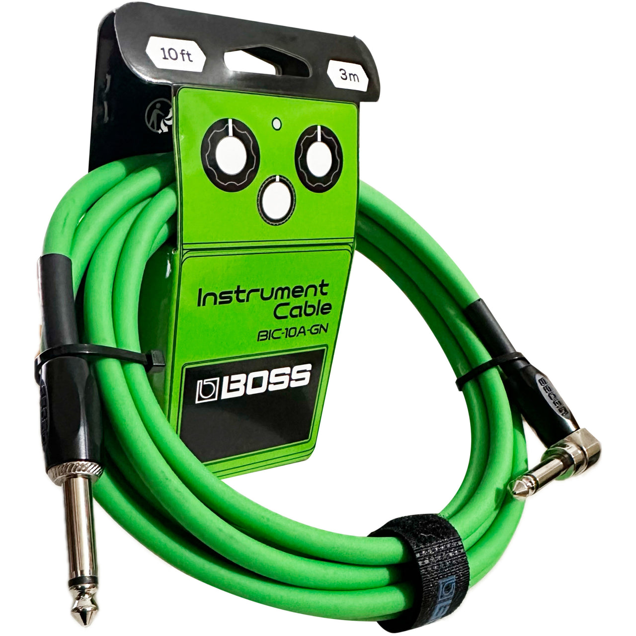 Cable Boss P/instrumento Plug A Plug "l" 10ft/3m, Bic-10a-gn