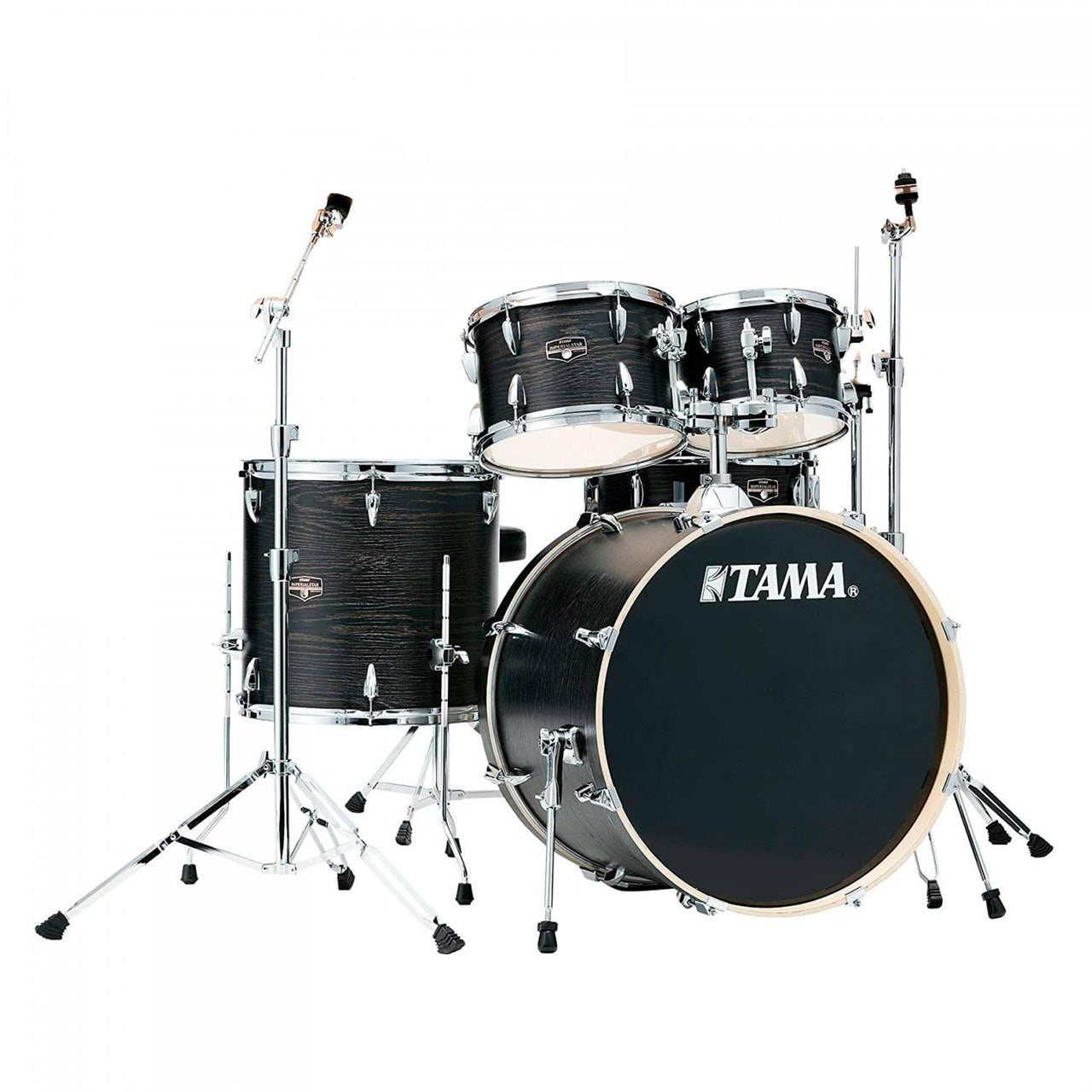 Bateria Tama "imperial Star" 5 Pzas Roble Ngo. C/herrajes,ie52kh6w-bow