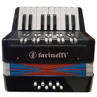 Thumbnail for Acordeon Infantil Farinelli 8 Bajos 17 Teclas Negro, Acjrfne