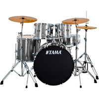 Thumbnail for Bateria Tama Stage Star St52h6c-css 5 Piezas Plata Con Herrajes