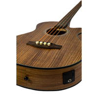 Thumbnail for Bajo Electroacustico Bamboo Koa Ba-40-koa-q-ar Con Funda 40 Pulgadas