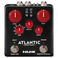 Thumbnail for Pedal Nux Ndr-5 Atlantic Delay & Reverb Negro