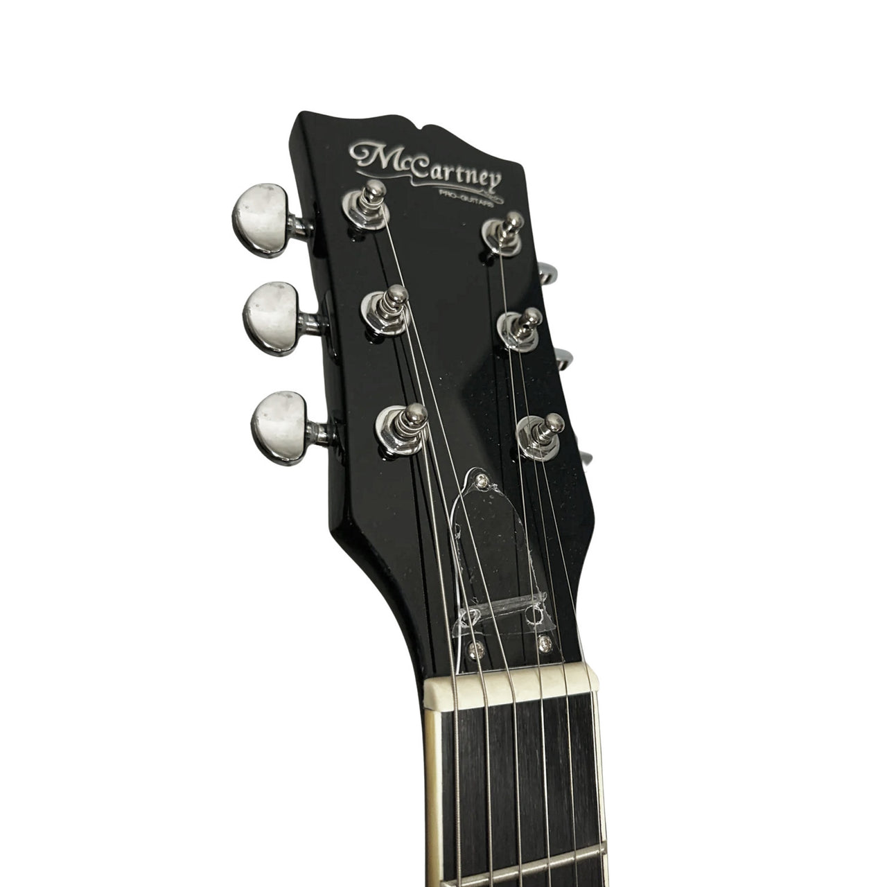 Guitarra Electrica Mc Cartney E-lp-set Neck Bk Negra