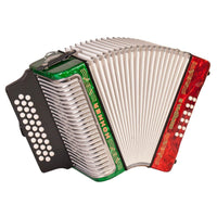 Thumbnail for Acordeon Hohner Corona Ii 31 Botones 12 Bajos Fa/sib/mi Bandera, A5649