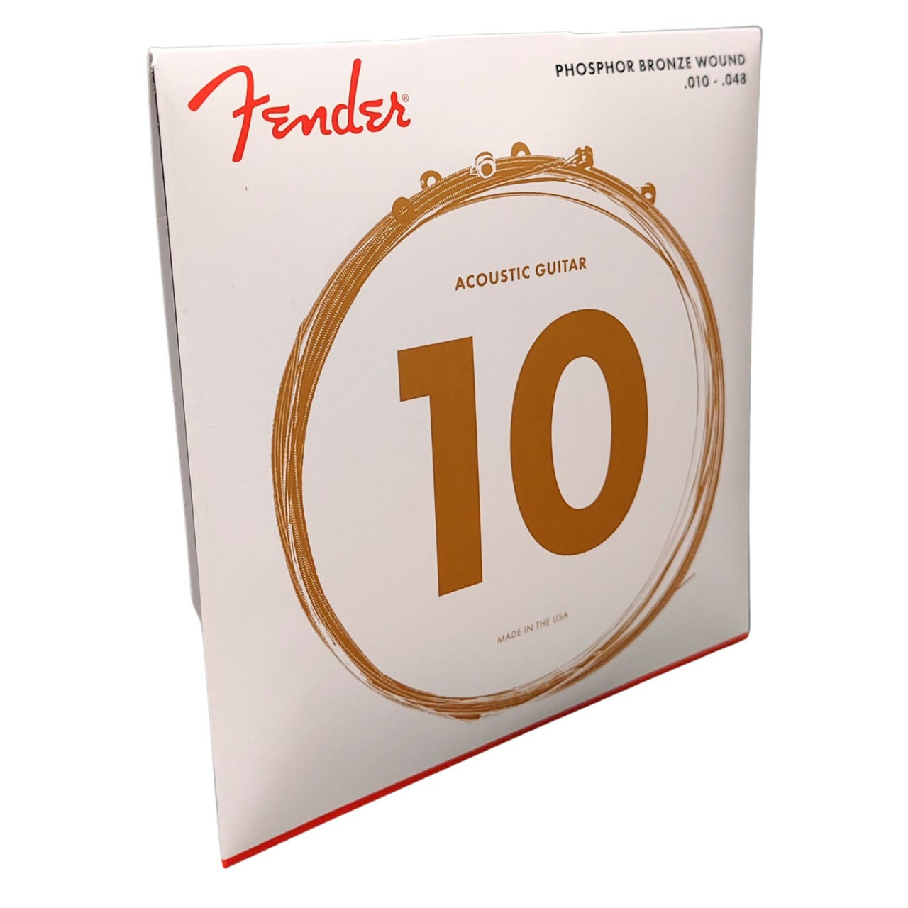 Juego De Cuerdas Fender Guitarra Electroacustica 10-48, 60xl, 0730060402