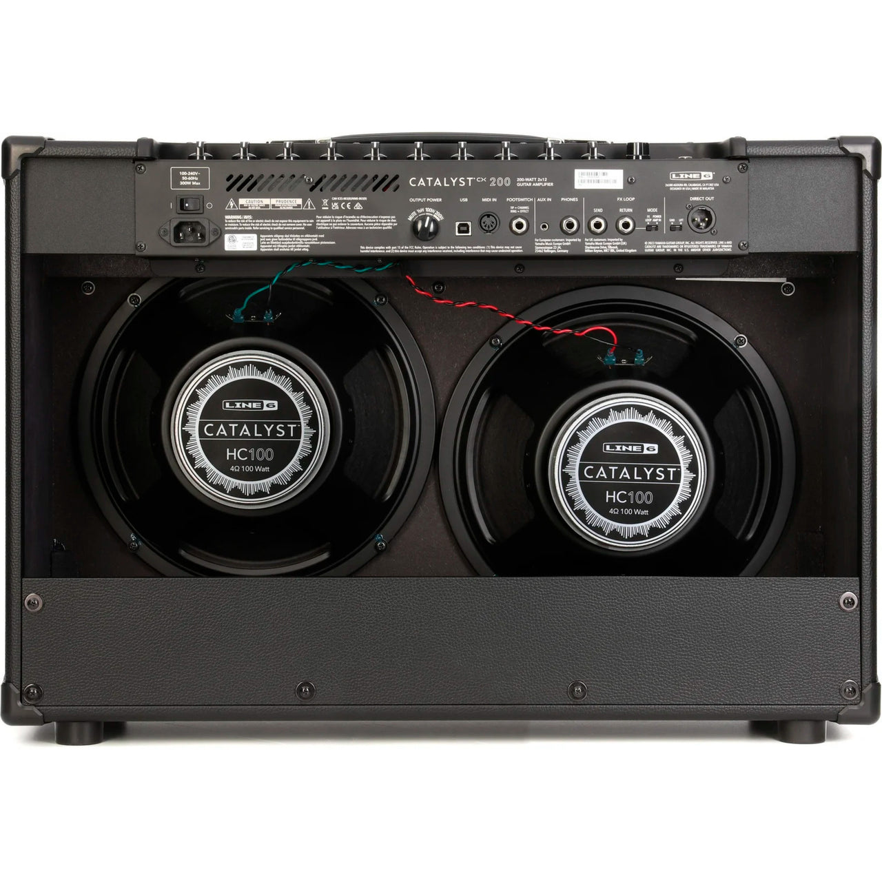 Amplificador Line 6  Catalyst Cx 200 Con Efectos 200w 2 Canales