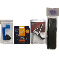 Thumbnail for GUITARRA ELECTROACUSTICA MC CARTNEY CDAS. ACERO NATURAL, CG-851-EQ-NT
