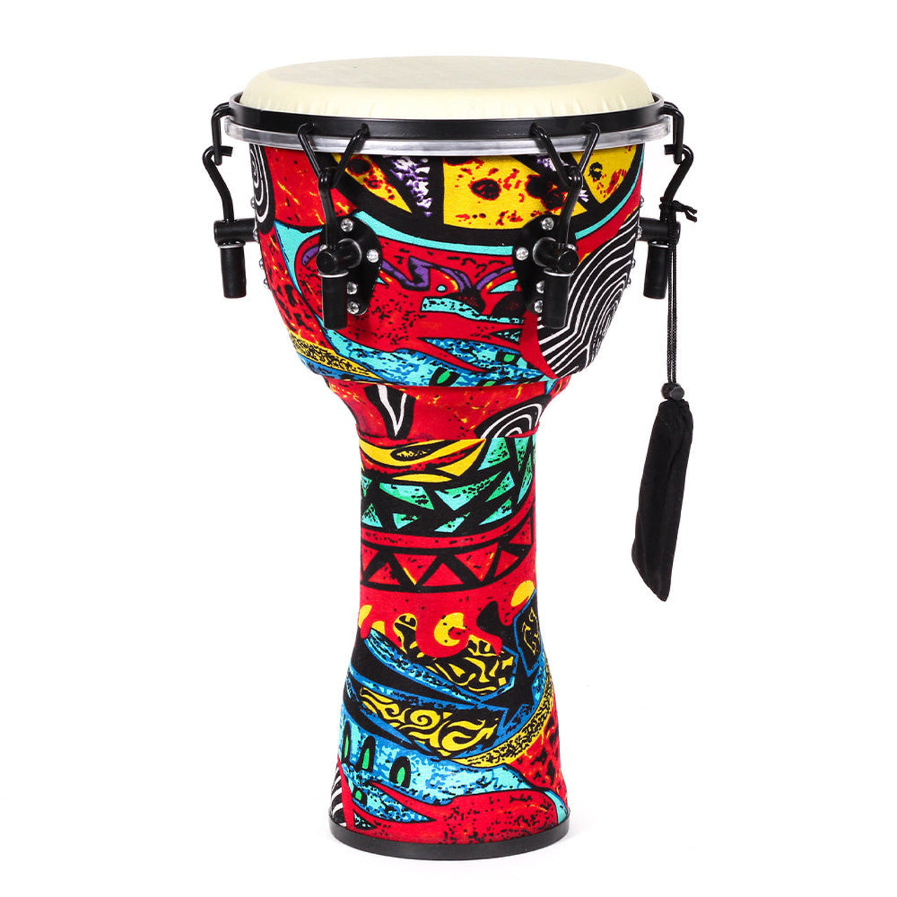 Djembe Africano Solaris Fzg1062 Azul Diametro 21 x 40cm