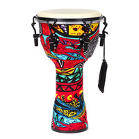 Thumbnail for Djembe Africano Solaris Fzg1062 Azul Diametro 21 x 40cm