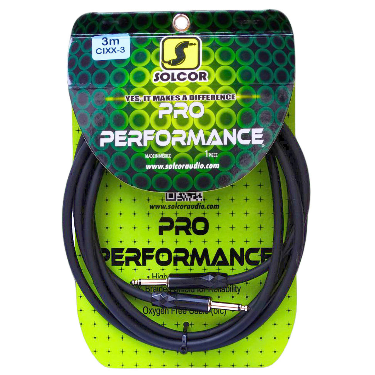Cable Solcor Cixx-3 Plug A Plug Heavy 3 Metros