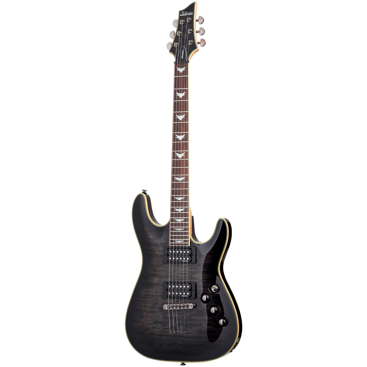 Guitarra Electrica Schecter Omen Extrme 6 Negro Transparente