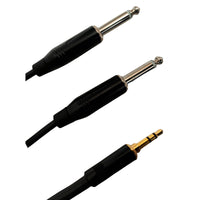 Thumbnail for Cable Life Miniplug 3.5 Stereo A 2 Plug 6.3 Mono 3mts., 2ppin-3