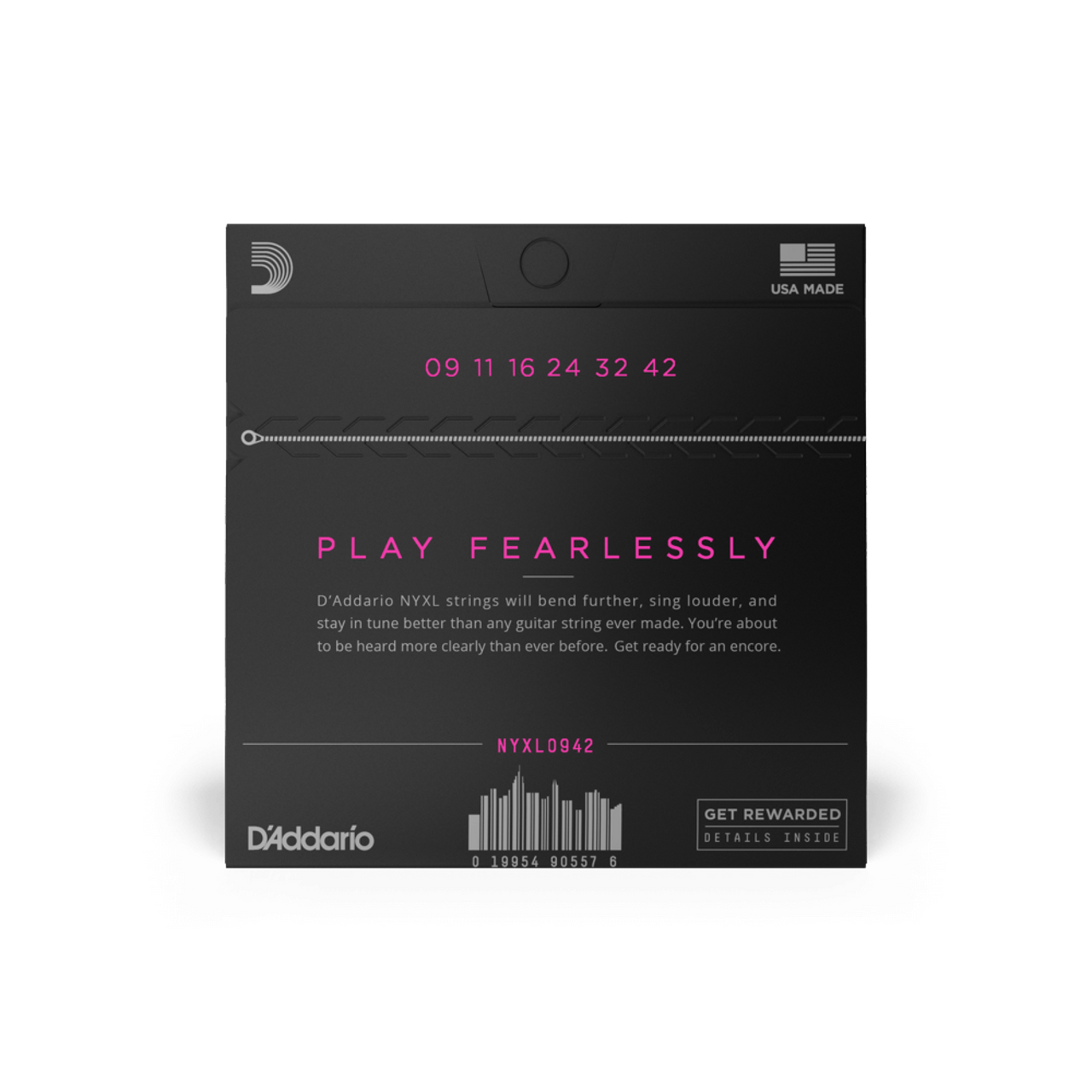 Juego De Cuerdas D Addario Para Guitarra Electrica, Nyxl0942