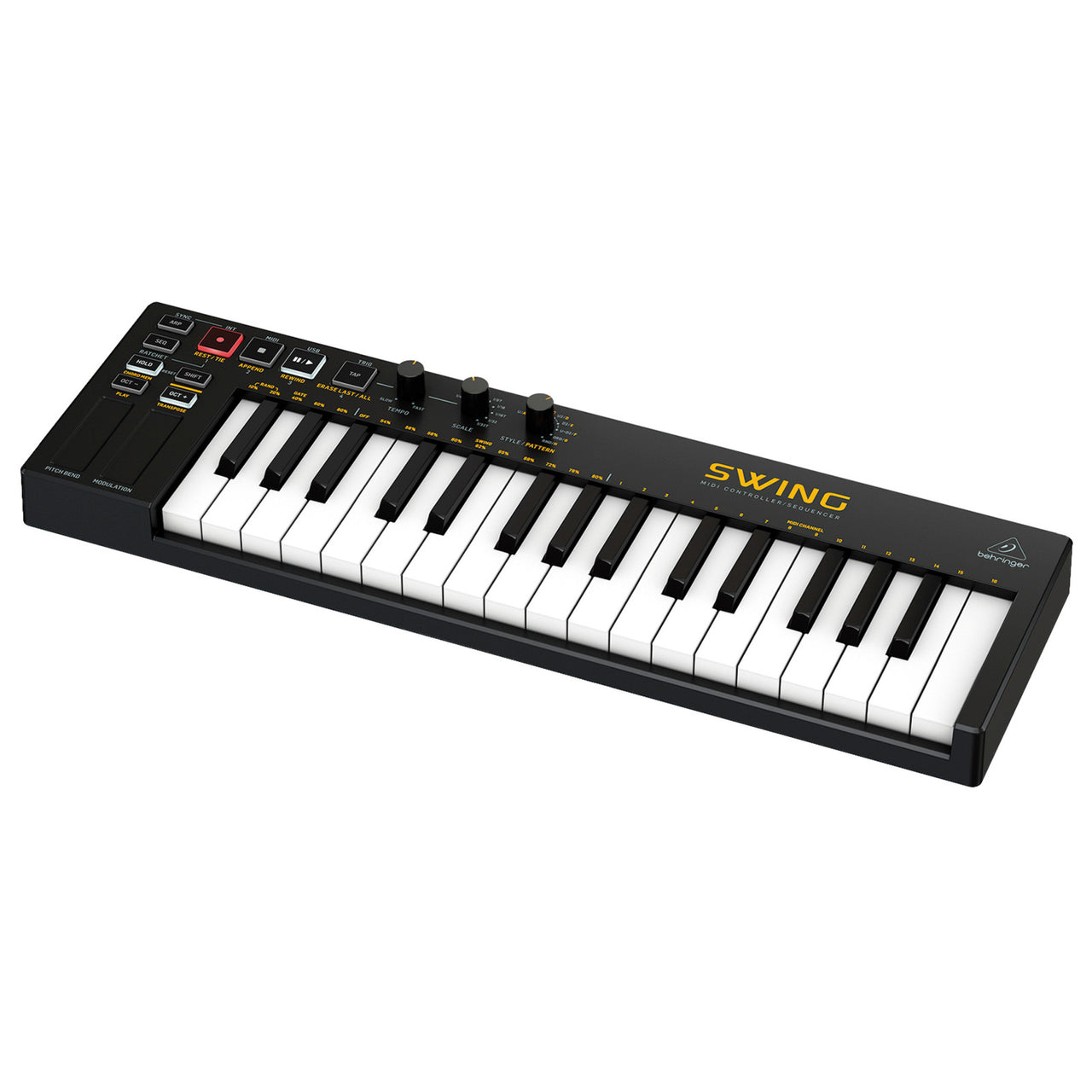 Teclado Controlador Compacto 31 Teclas Behringer Mod. Swing